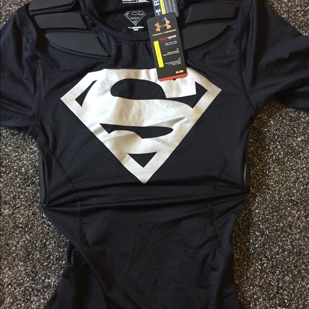Under Armour heat hear compression football shirt